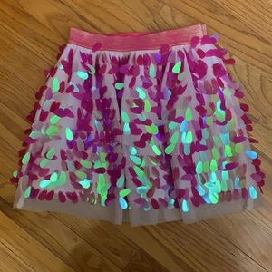 Girls cat and Jack sequin skirt